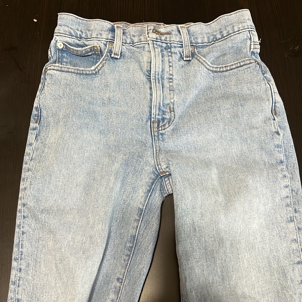 Madewell the perfect vintage crop Jean distressed - Picture 2 of 11
